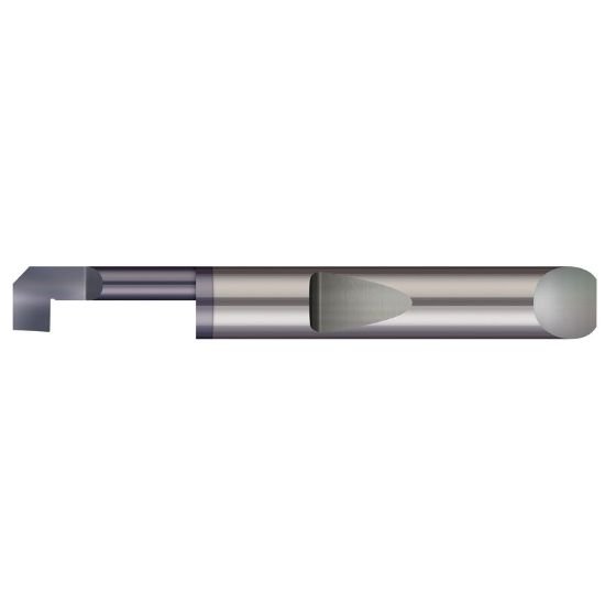 Show details for Micro 100 QRB-4901250X Solid Tool Back Boring Swiss 0.500 Shank 0.49 Min Bore 3.000 OAL Picture of Micro 100 QRB-4901250X Solid Tool Back Boring Swiss 0.500 Shank 0.49 Min Bore 3.000 OAL